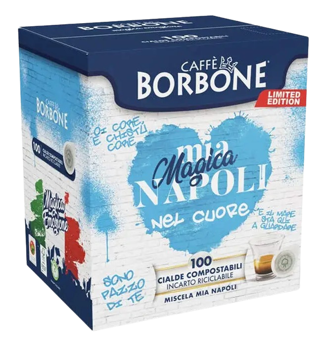 Caffè Borbone - Mia Magica Napoli - 100 Cialde ESE44 - Limited Edition