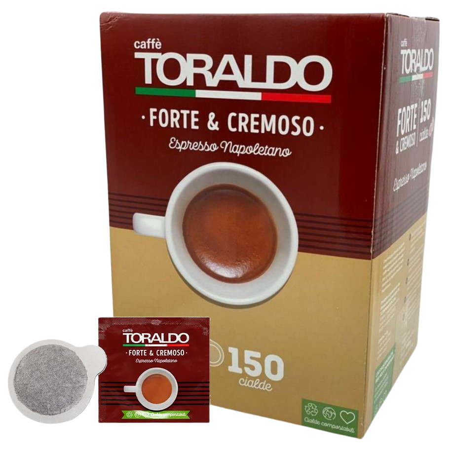 Caffè Toraldo - Miscela Forte & Cremoso - 150 Cialde ESE44
