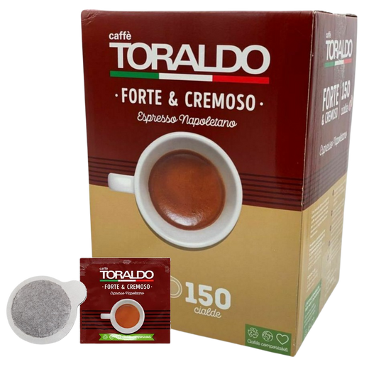 Caffè Toraldo - Miscela Forte & Cremoso - 150 Cialde ESE44