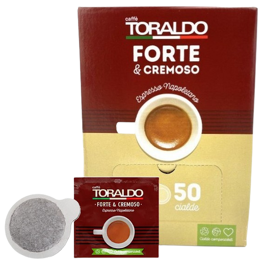 Caffè Toraldo - Miscela Forte & Cremoso - 50 Cialde ESE44