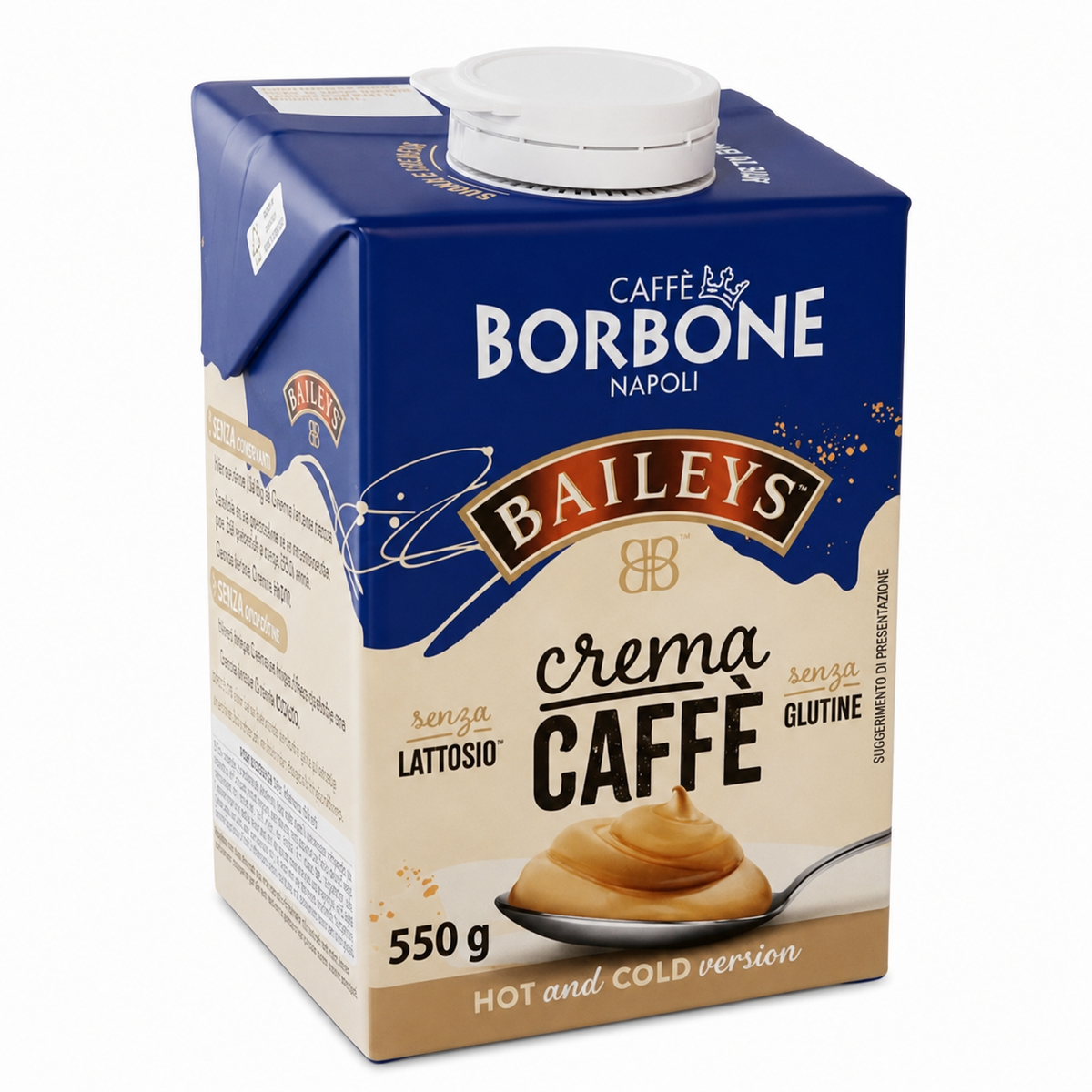 Caffè Borbone - Crema Caffè con Baileys - Brick 550 g