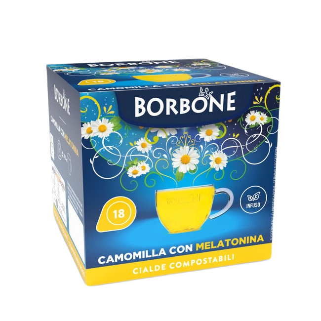 Caffè Borbone - Camomilla con Melatonina - 18 Cialde ESE44
