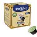 Caffè Borbone Dolce Re - Miscela Verde / Dek - 50 Capsule Compatibili Dolce Gusto