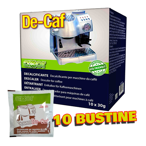 Axor De-Caf - 10 Bustine Decalcificante per Macchine da Caffè