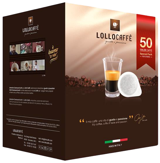 Lollo Caffè - Miscela Classica - 50 Cialde ESE44