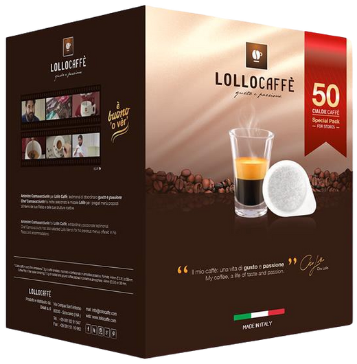 Lollo Caffè - Miscela Classica - 50 Cialde ESE44