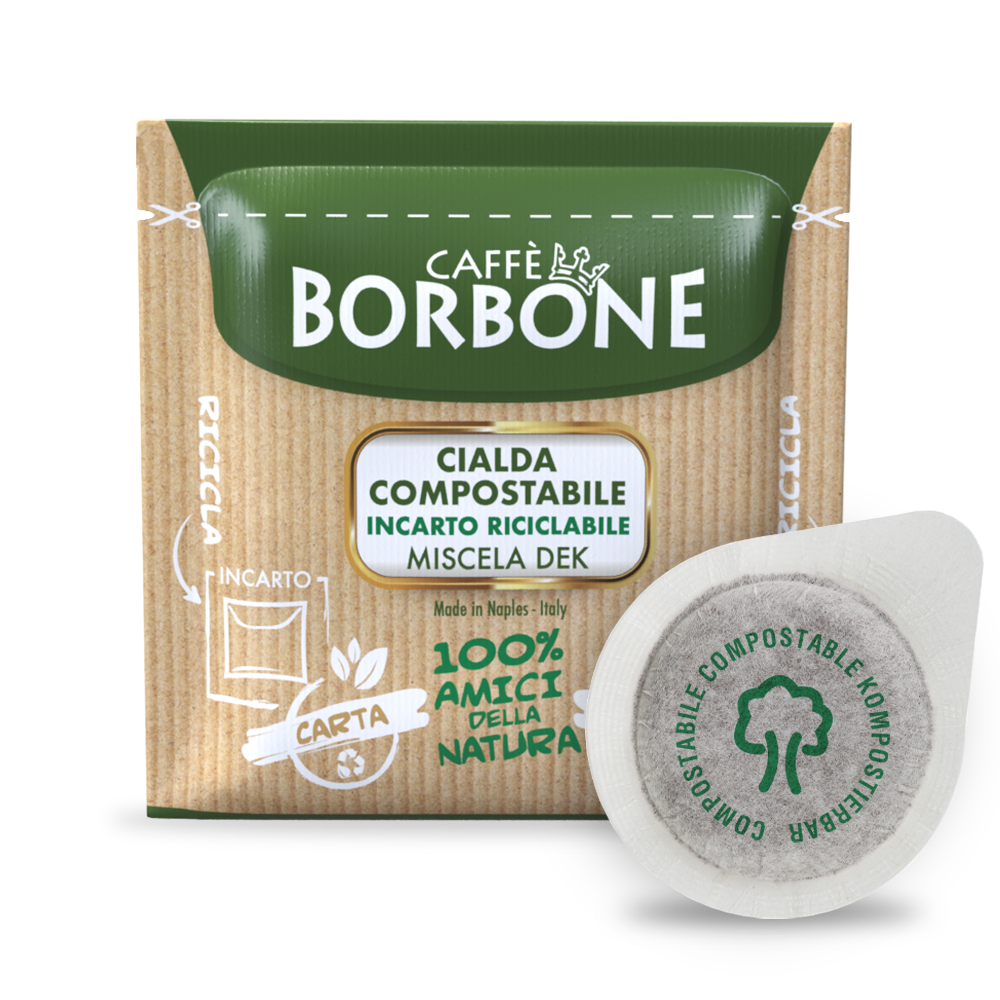 Caffè Borbone - Miscela Verde / Dek - Decaffeinato - 50 Cialde ESE44