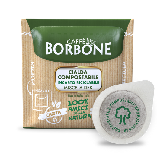 Caffè Borbone - Miscela Verde / Dek - Decaffeinato - 50 Cialde ESE44
