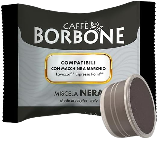 Caffè Borbone - Miscela Nera - 50 Capsule Compatibili Espresso Point