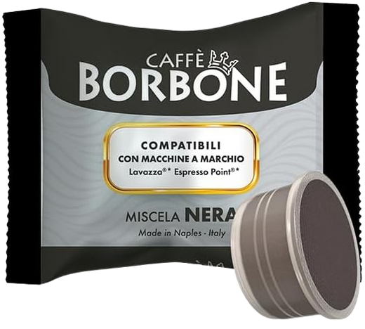 Caffè Borbone - Miscela Nera - 50 Capsule Compatibili Espresso Point