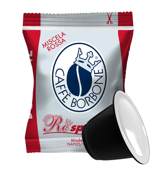 Caffè Borbone Respresso - Miscela Rossa - 100 Capsule Compatibili Nespresso