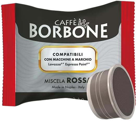 Caffè Borbone - Miscela Rossa - 50 Capsule Compatibili Espresso Point