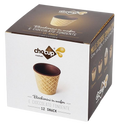 Foodrinks Chocup Medium 60 ml - 12 Snack Bicchierini in Wafer e Cioccolato Fondente