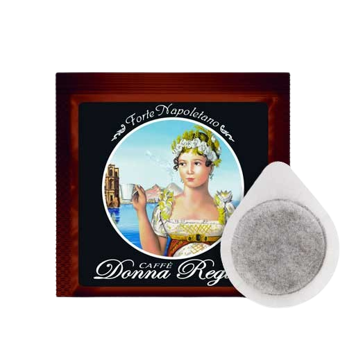 Caffè Donna Regina - Forte Napoletano - 50 Cialde ESE44 + 5 Cialde Omaggio