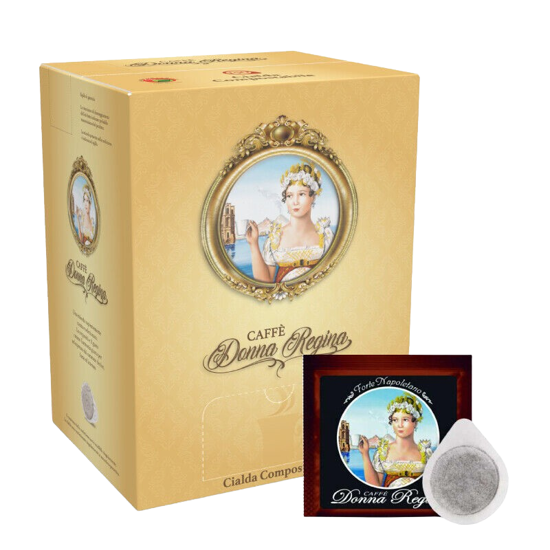 Caffè Donna Regina - Forte Napoletano - 150 Cialde ESE44 + 20 Cialde Omaggio