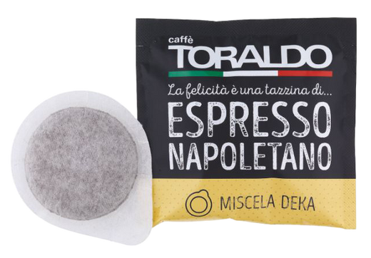 Caffè Toraldo - Miscela Deka - Decaffeinato - 50 Cialde ESE44
