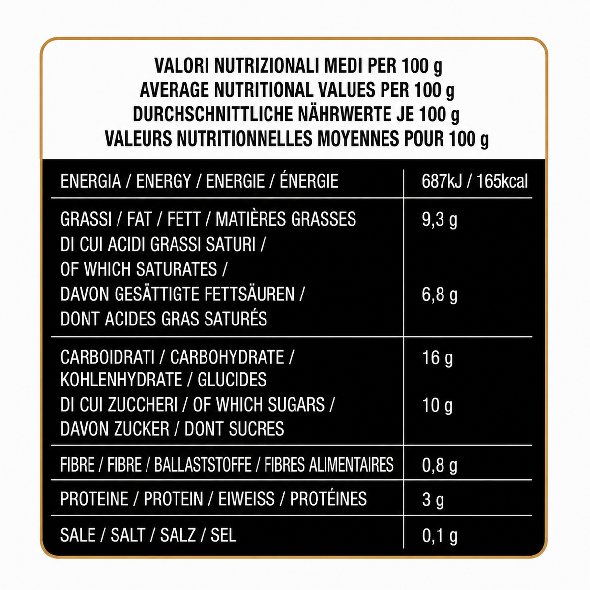 Caffè Borbone - Crema Caffè con Baileys - Brick 550 g