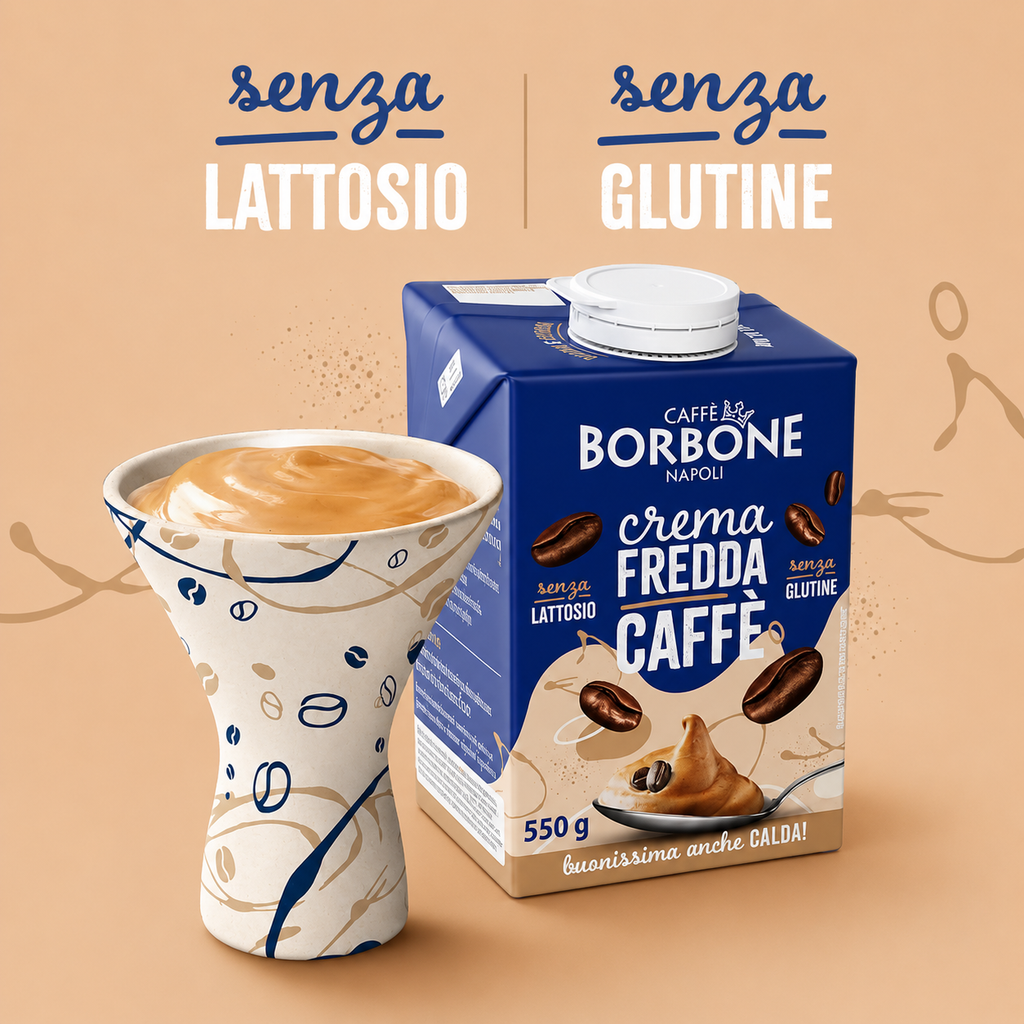 Caffè Borbone - Crema Fredda Caffè - Brick 550 g
