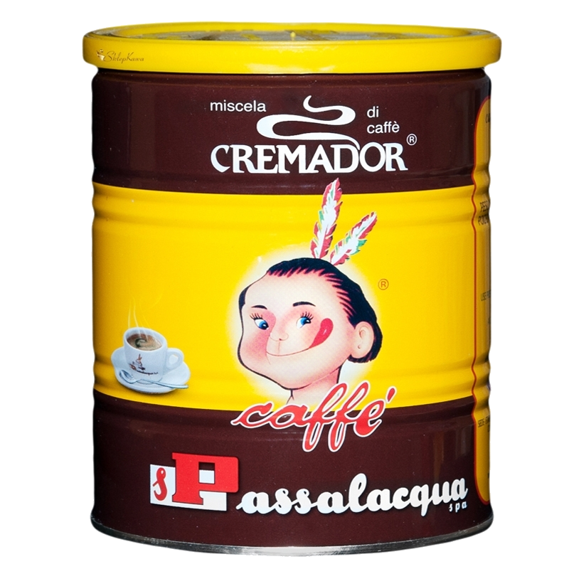 Passalacqua Cremador - Gusto Corposo - Caffè Macinato in Lattina 250 g