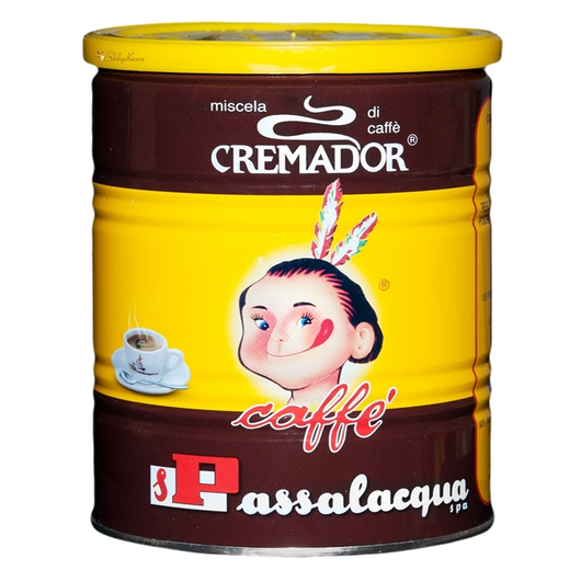 Passalacqua Cremador - Gusto Corposo - Caffè Macinato in Lattina 250 g