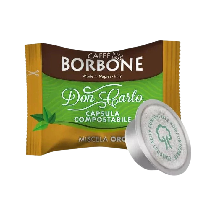 Caffè Borbone Don Carlo - Miscela Oro - 50 Capsule Compatibili A Modo Mio