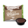 Caffè Borbone Don Carlo - Miscela Verde / Dek - Decaffeinato - 50 Capsule Compatibili A Modo Mio