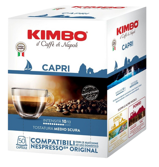 Kimbo Capri - 50 Capsule Compatibili Nespresso