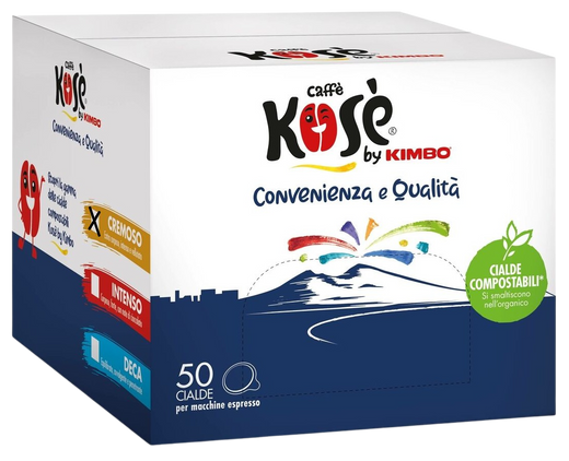 Caffè Kosè by Kimbo - Cremoso - 50 Cialde ESE44