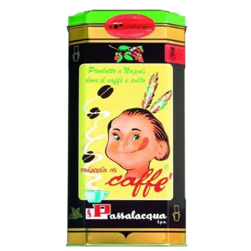 Passalacqua Mehari - Gusto Forte - Caffè Macinato in Lattina 1 kg