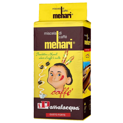 Passalacqua Mehari - Gusto Forte - Caffè Macinato in Pacchetto 250 g