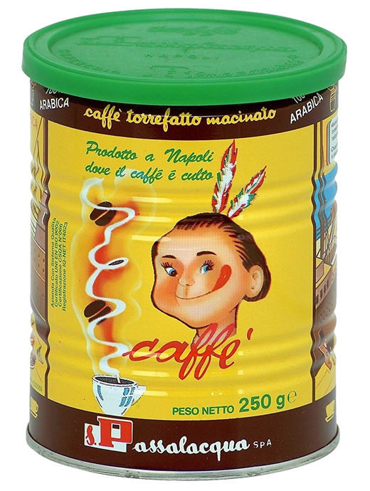 Passalacqua Mexico - Gusto Tondo - 100% Arabica - Caffè Macinato in Lattina 250 g
