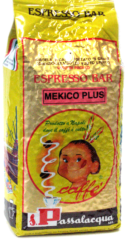 Passalacqua Mexico Plus - Espresso Bar - Caffè in Grani 1 kg