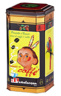 Passalacqua Mexico - Gusto Tondo - 100% Arabica - Caffè Macinato in Lattina 1 kg