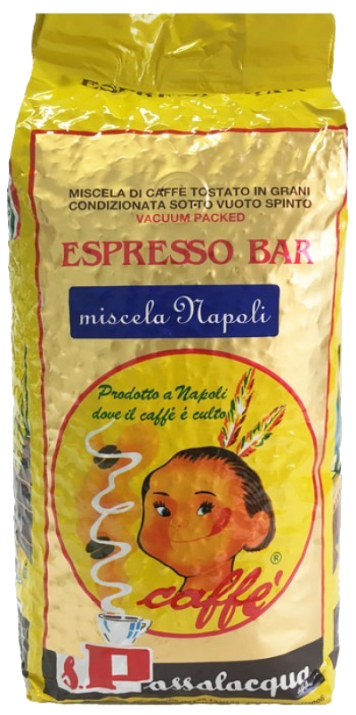 Passalacqua Miscela Napoli Gran Caffè - Espresso Bar - Caffè in Grani 1 kg