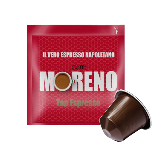 Caffè Moreno - Aroma Top - 100 Capsule Compatibili Nespresso
