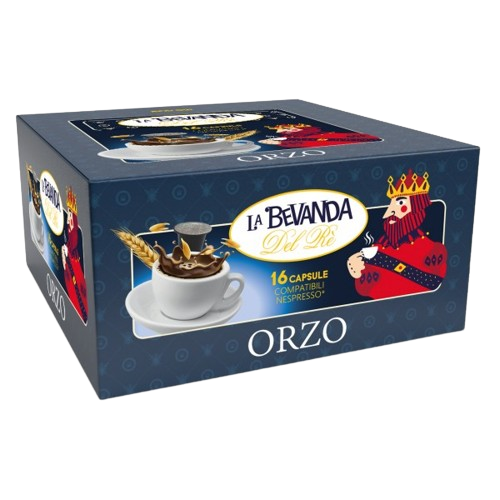 La Bevanda del Rè - Orzo - 16 Capsule Compatibili Nespresso