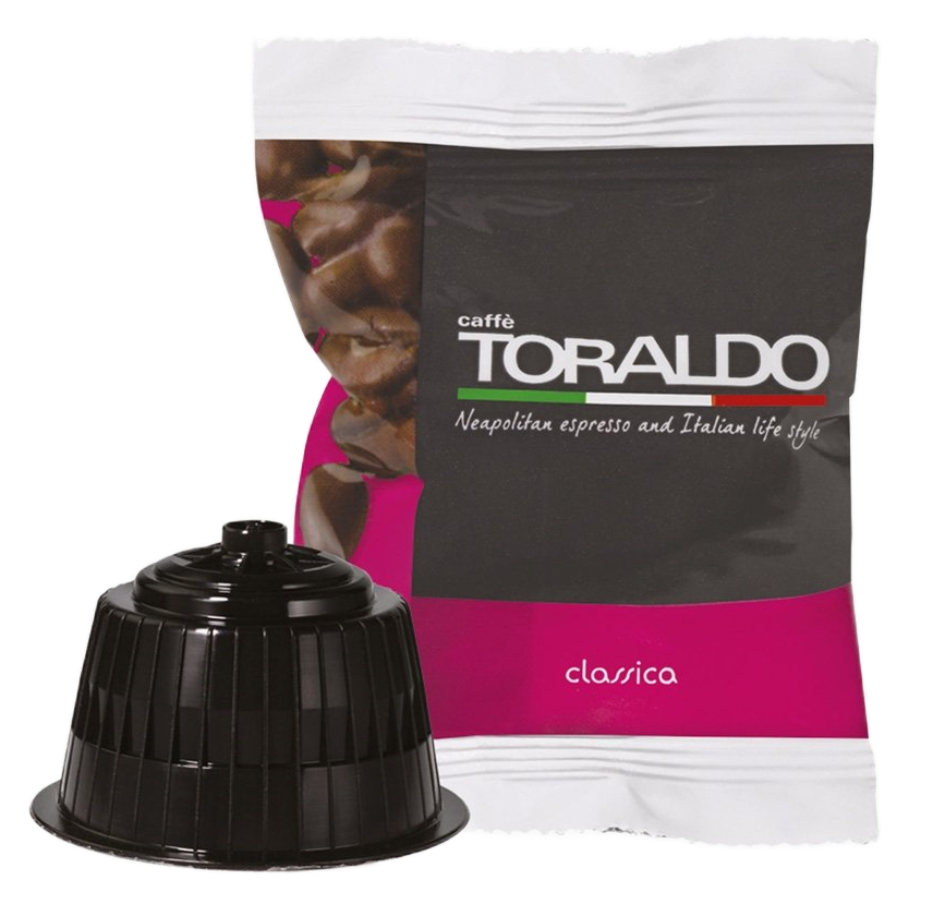 Caffè Toraldo - Classica - 100 Capsule Compatibili Dolce Gusto