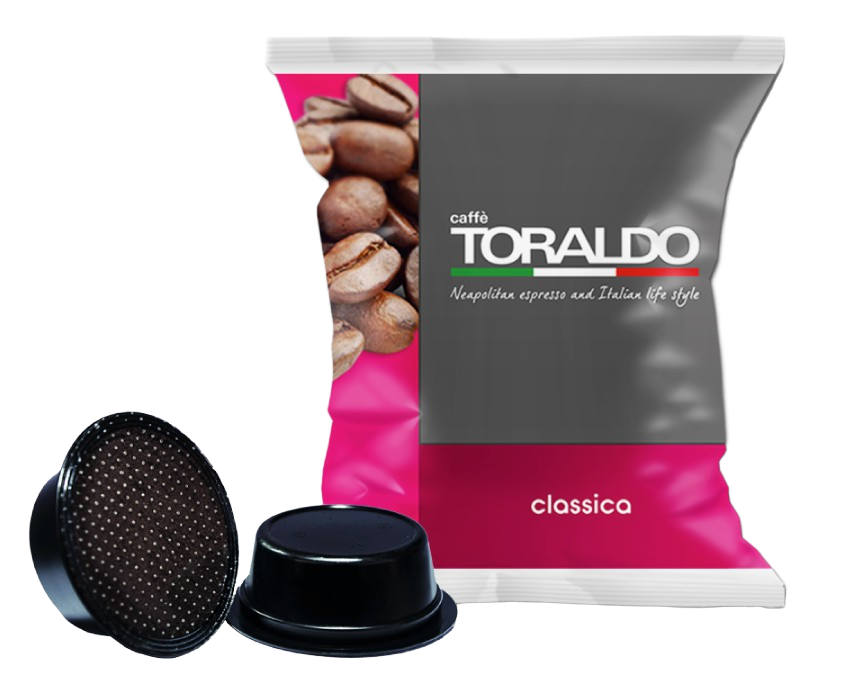 Caffè Toraldo - Classica - 100 Capsule Compatibili A Modo Mio