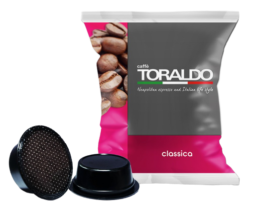 Caffè Toraldo - Classica - 100 Capsule Compatibili A Modo Mio