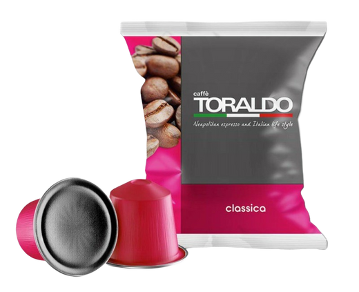 Caffè Toraldo - Classica - 100 Capsule Compatibili Nespresso