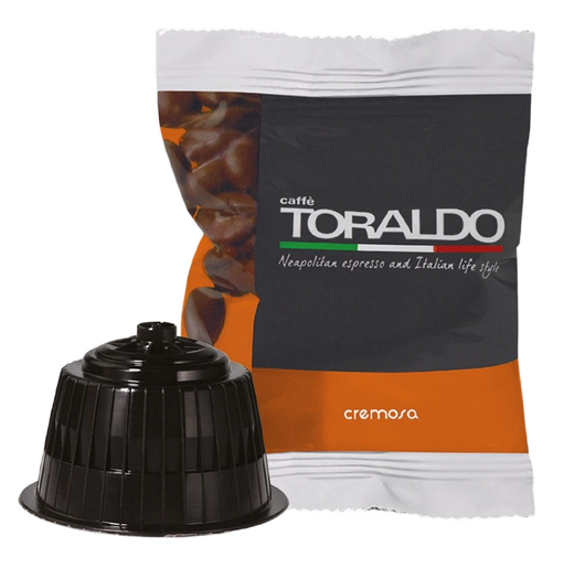 Caffè Toraldo - Cremosa - 100 Capsule Compatibili Dolce Gusto