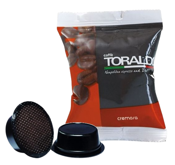 Caffè Toraldo - Cremosa - 100 Capsule Compatibili A Modo Mio