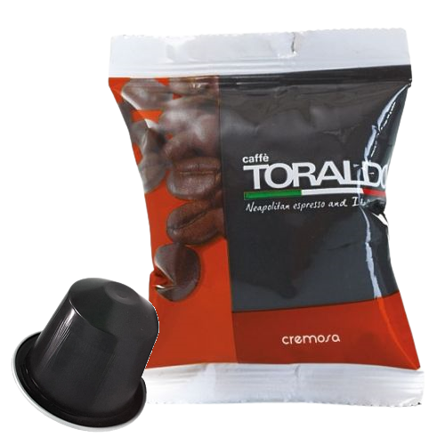 Caffè Toraldo - Cremosa - 100 Capsule Compatibili Nespresso