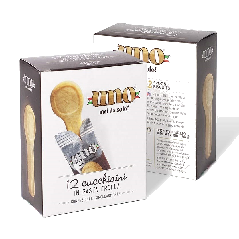 Foodrinks Uno - 12 Cucchiaini in Pasta Frolla