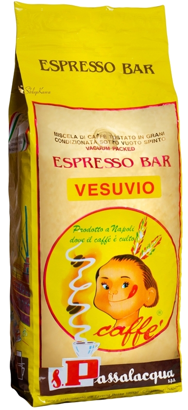 Passalacqua Vesuvio - Espresso Bar - Caffè in Grani 1 kg